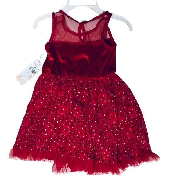 Little Lass Valentine Holiday Dress - Picture 5 of 8
